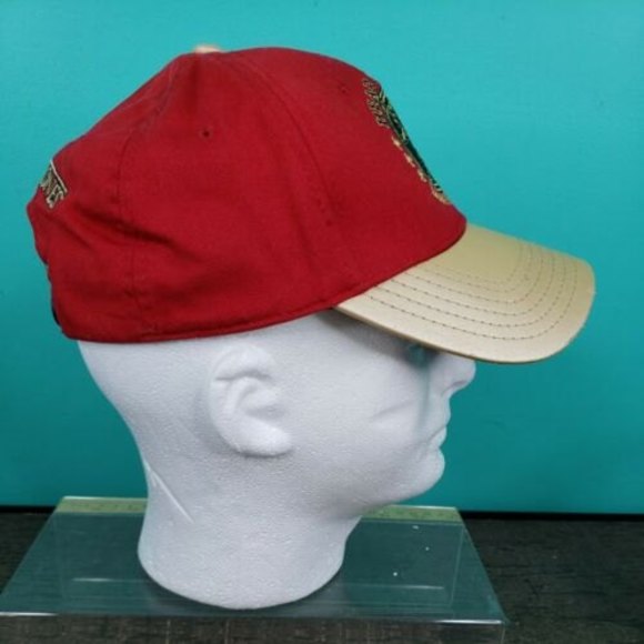 Game Of Thrones Hat “Hear Me Roar” Lannister Adjustable Cap Red And Gold - Picture 4 of 10